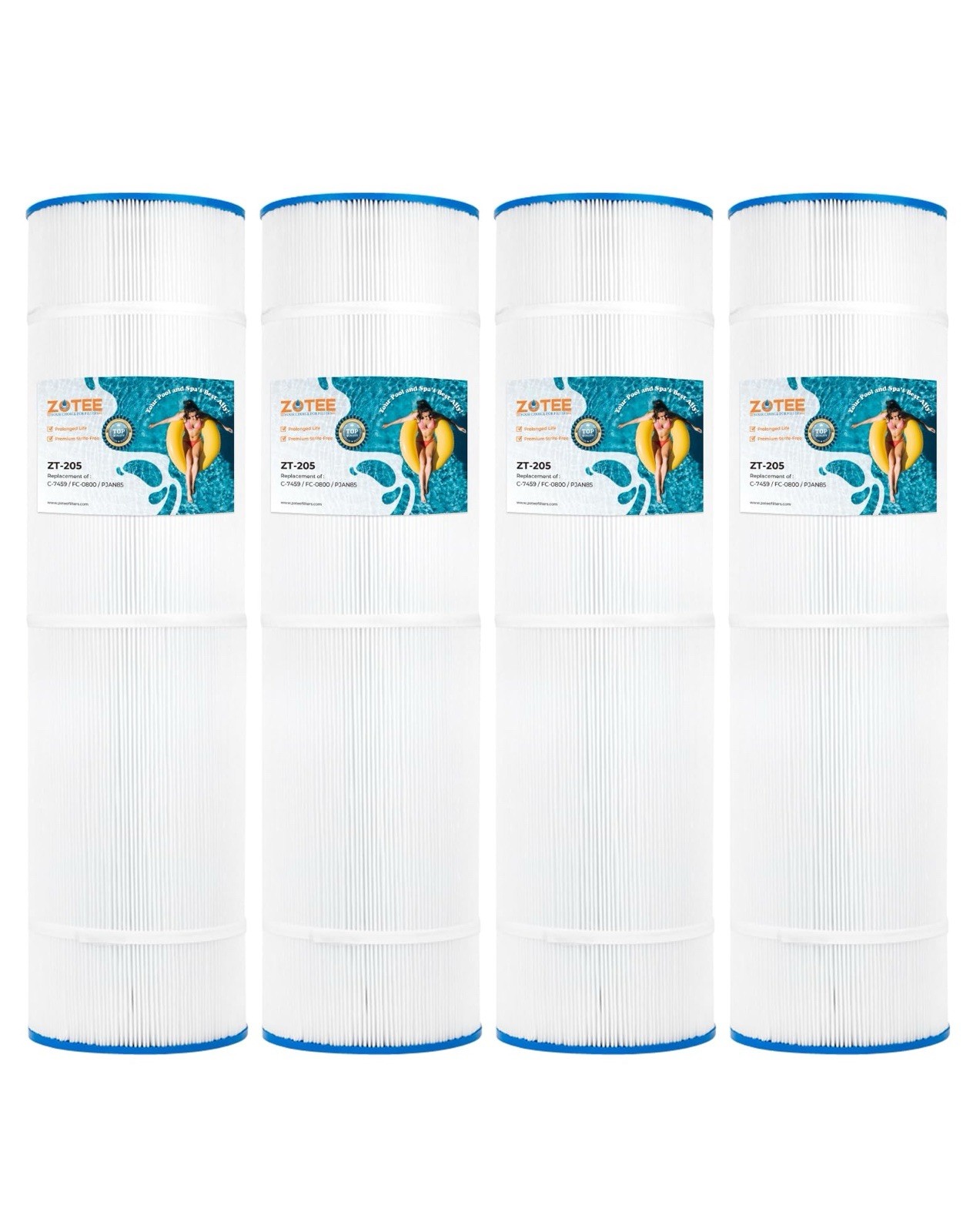 ZOTEE Pool Filter Cartridge Compatible With Jandy CL340, CV340