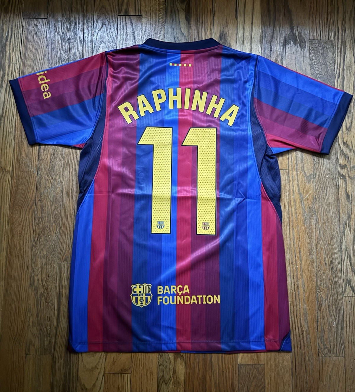 Raphinha FC Barcelona 2026/27 home jersey, Size S. New with tags