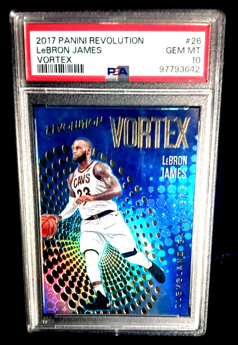 2017-18 Panini Revolution - Vortex LeBron James #26 GEM MT 10