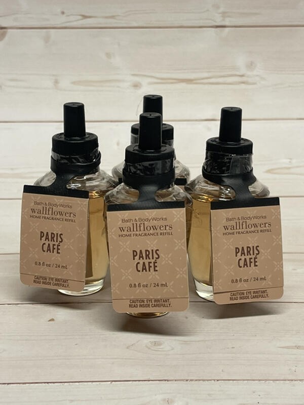 Bath & Body Works Paris Cafe Wallflowers Refills x4