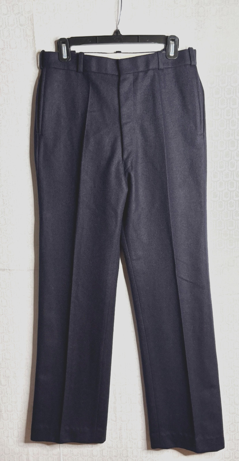 NOS VTG CHRISTOPHER DAWES ENGLISH COUNTRY WEAR BLUE WOOL BLEND TROUSER PANT*S 30