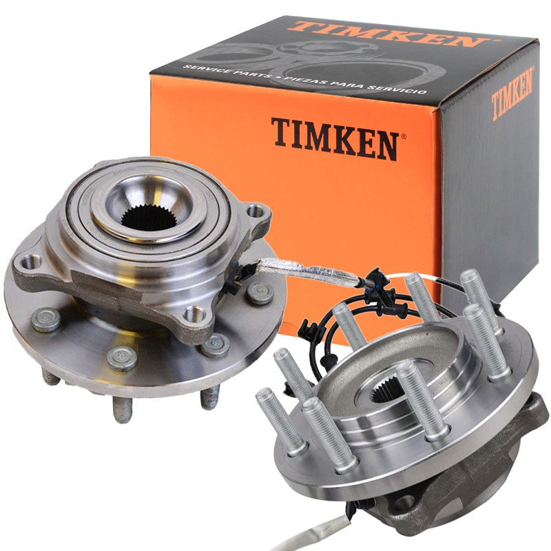 Timken-HA590628 Front Wheel Bearing and Hub Assembly Pair For 2013-2018 Ram 3500