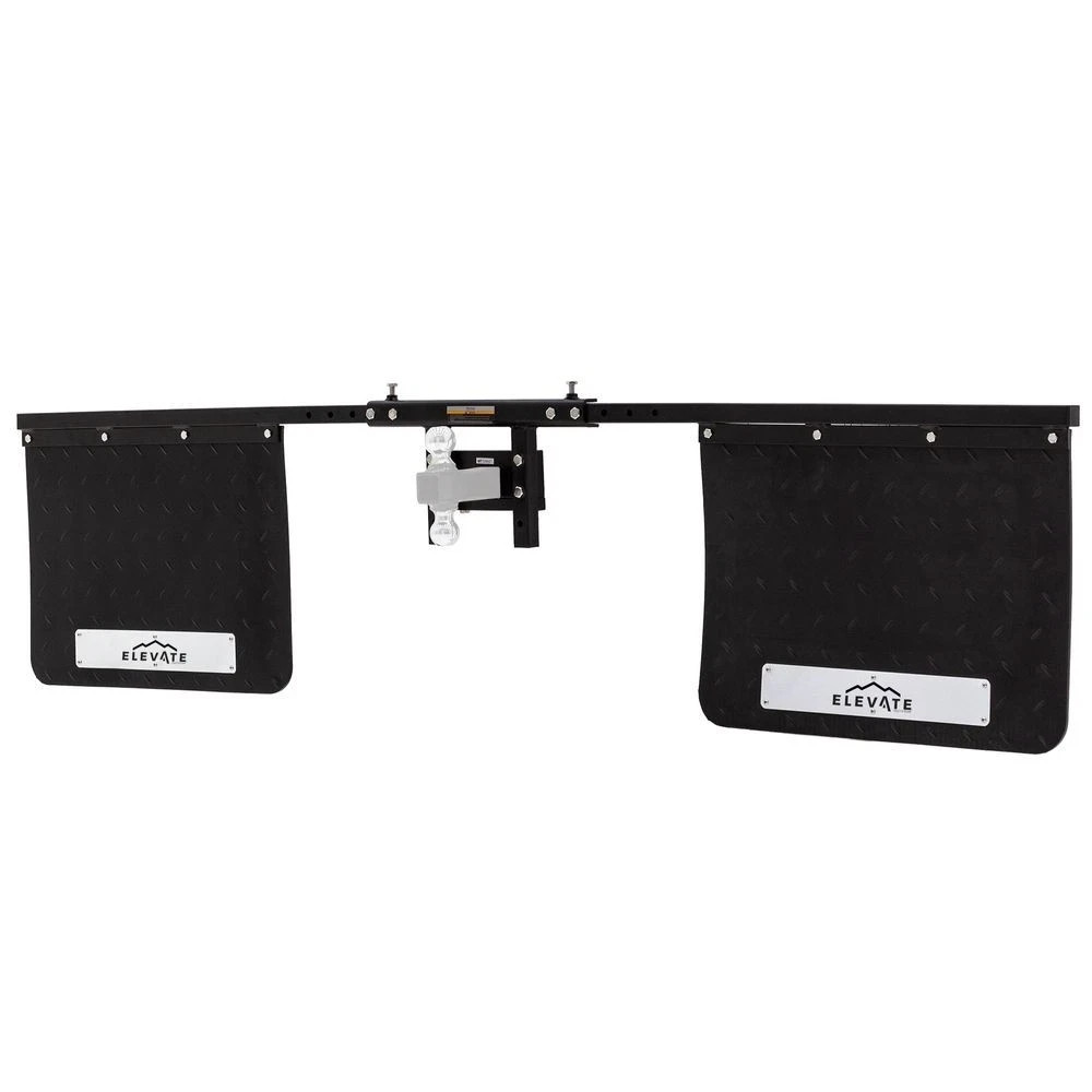 Elevate Outdoor HMF-2418 Adjustable Hitch-Mounted Mud Flap Hot New Model