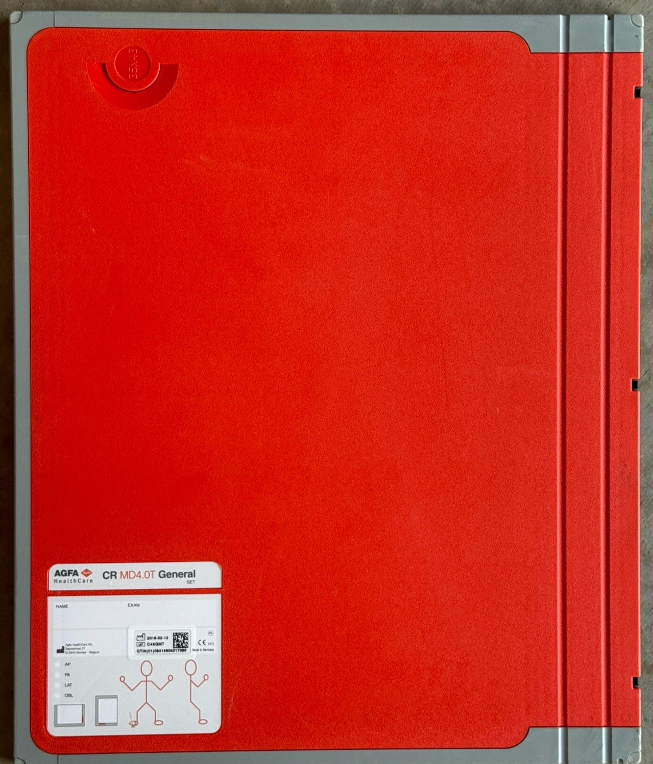 Agfa CRMD 4.0T 35x43/ 14x17 Cassette With Imaging Plate 30X CR