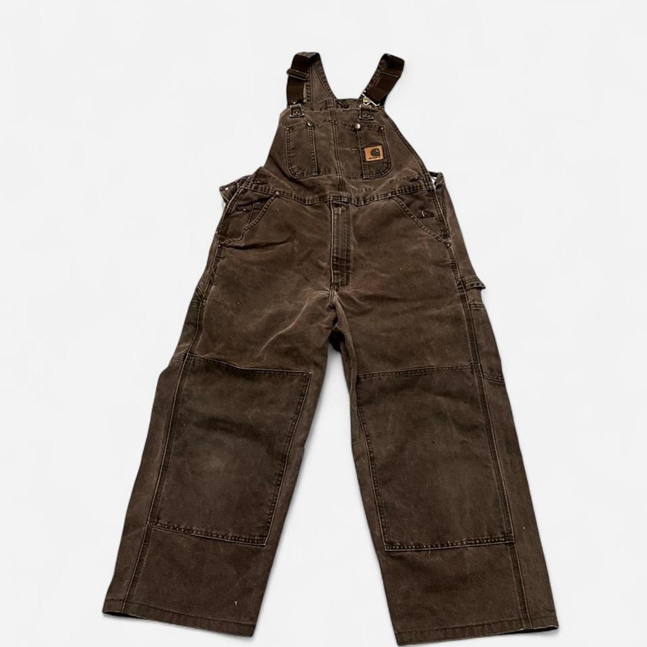 Vintage Y2K Carhartt Overalls Chestnut / Brown 36x30 tag, RARE read description Vintage Y2K Carhartt Overalls Chestnut / Brown 36x30 tag, RARE read description