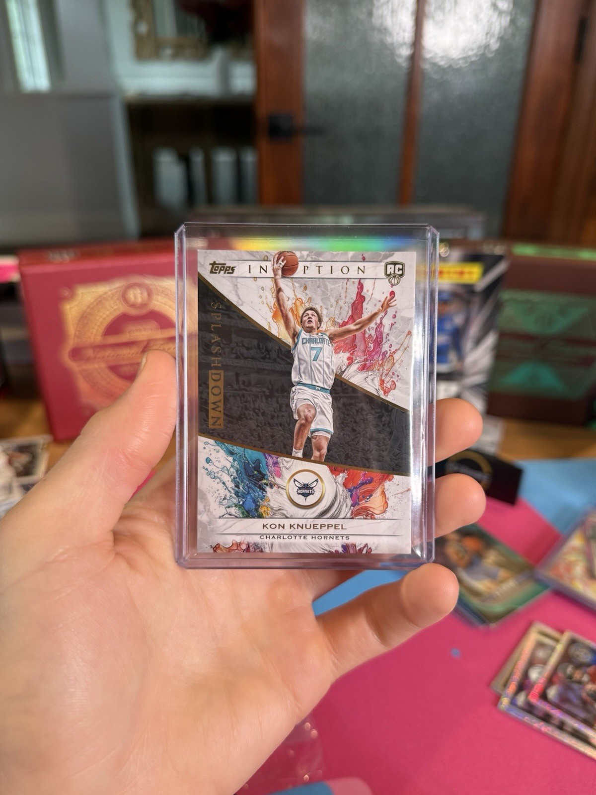 2025-26 Topps Inception - Kon Knueppel #57 Splash Down Case Hit SSP (RC) 2025-26 Topps Inception - Kon Knueppel #57 Splash Down Case Hit SSP (RC)