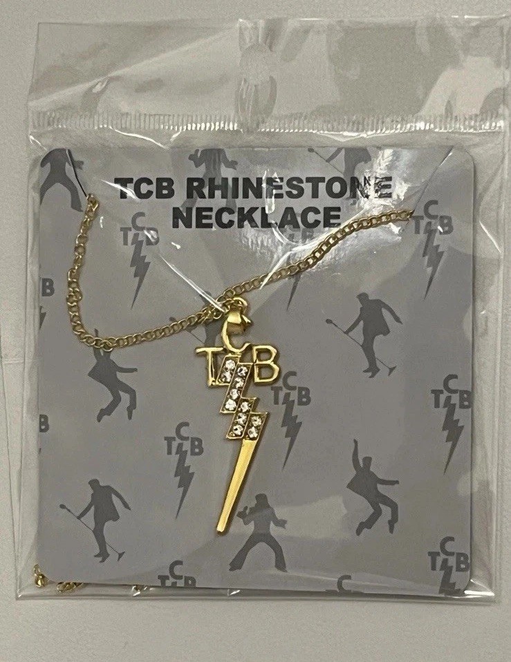 Elvis TCB Necklace / Official Product Of Graceland / Direct From Memphis Elvis TCB Necklace / Official Product Of Graceland / Direct From Memphis