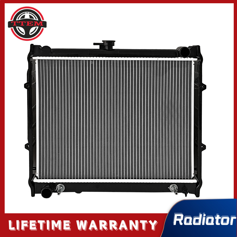 945 Aluminum Radiator Replacement For 1984-1995 1985 Toyota Pickup 2.4L l4 CU945