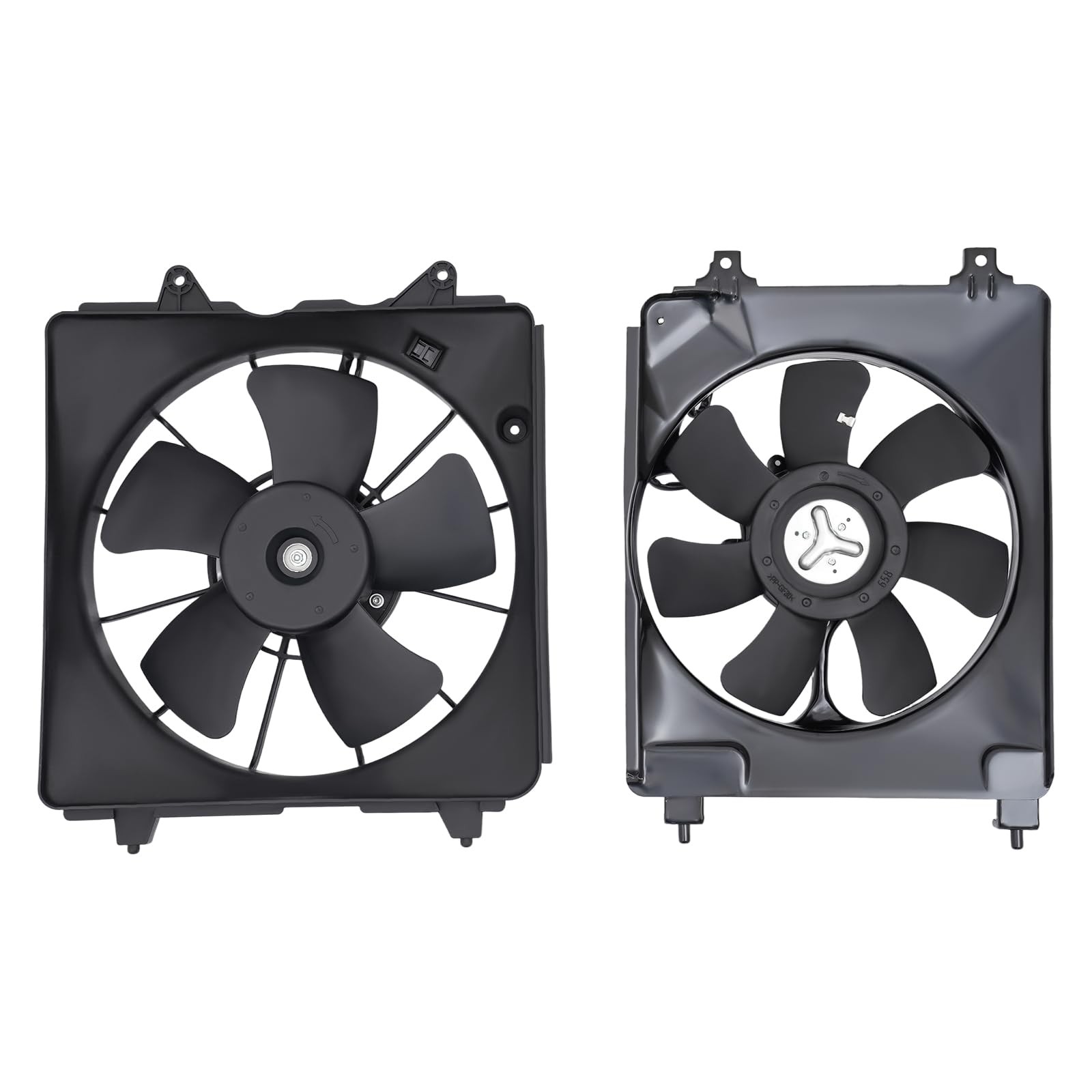 Left Right Radiator Fan for Honda Civic 1.8L 2006-2011 38616RNAA01 19015RNAA01