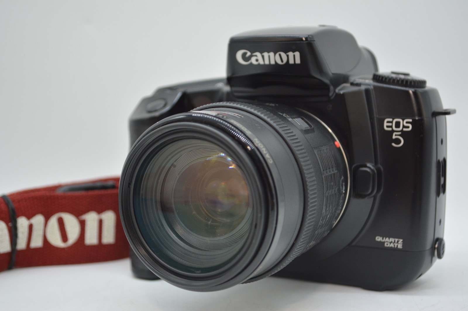 MINT  Canon EOS 5 EOS5 A2 QD AF SLR 35mm Film Camera EF 35-105mm Lens tested
