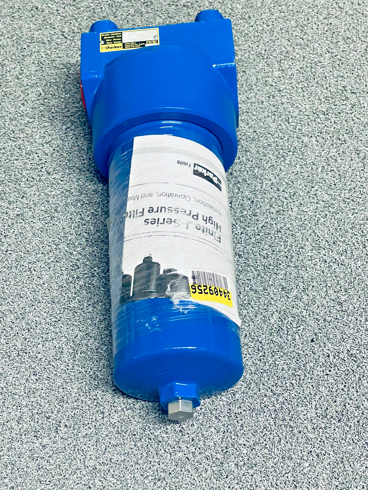 Parker Finite JS4C-WSN J-Series 5000 PSIG High Pressure Water Separator CNG