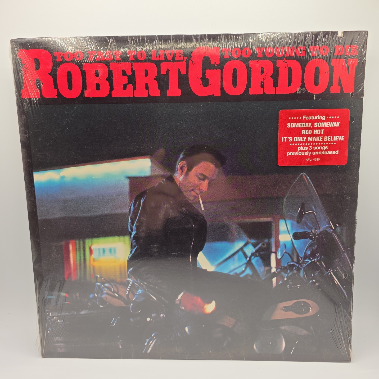 Robert Gordon Too Fast To Live Too Young To Die LP SEALED 1982 RCA AFL1-4380...