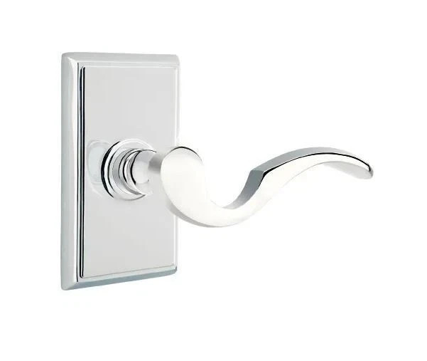 Emtek 8221 Cortina Door Lever Polished US26 Chrome RightHAND NEW