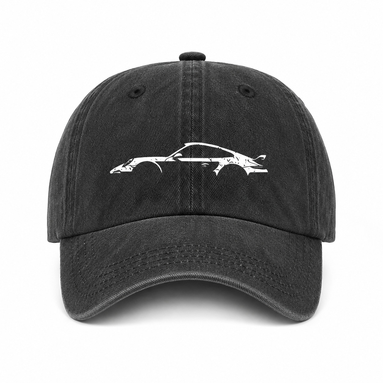 Men\'s Porsche 911 Baseball Cap Retro Adjustable Hat Vintage Sports Car Cap