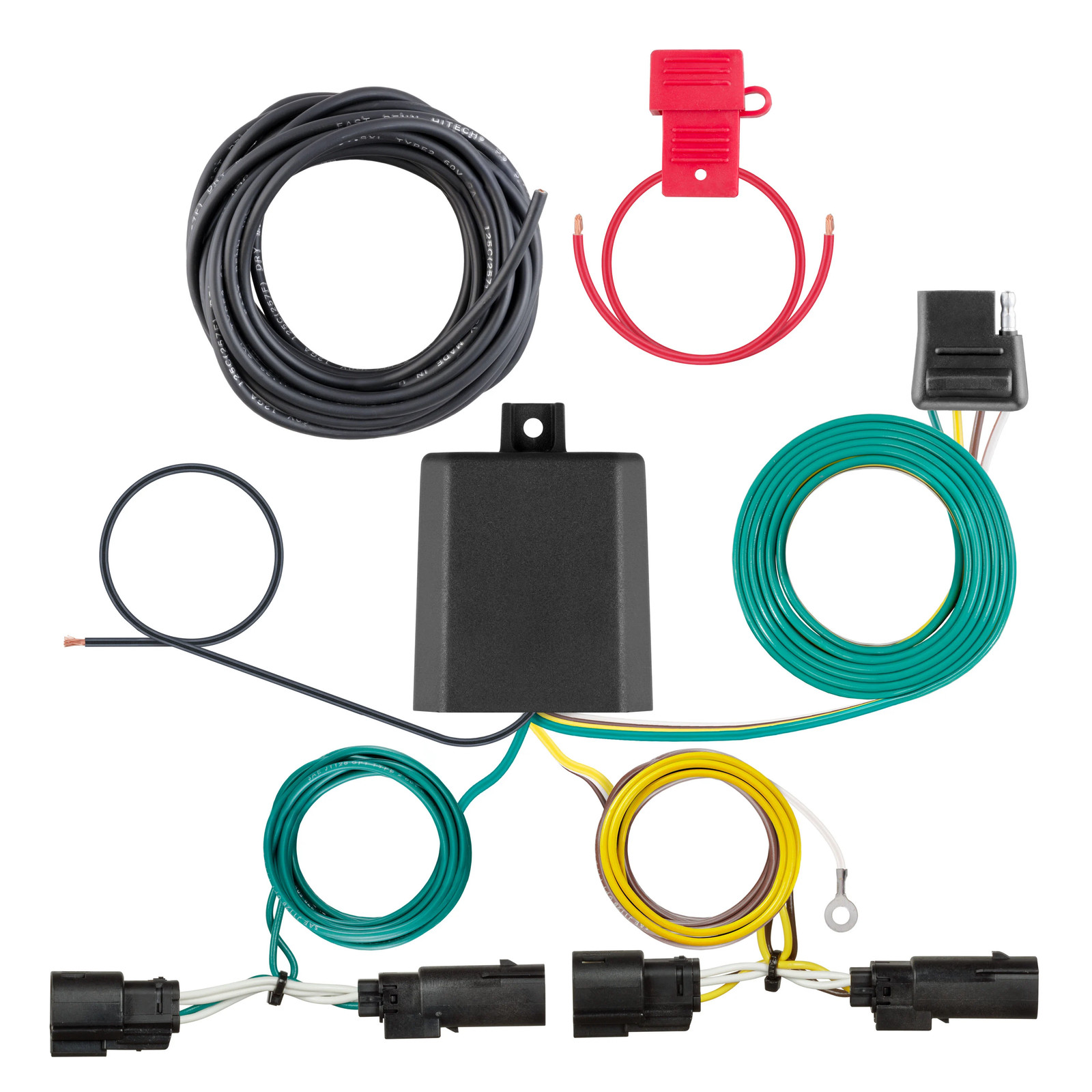 Trailer Wiring Harness Towing Lights CURT Plug & Play For 2021-2027 Pacifica