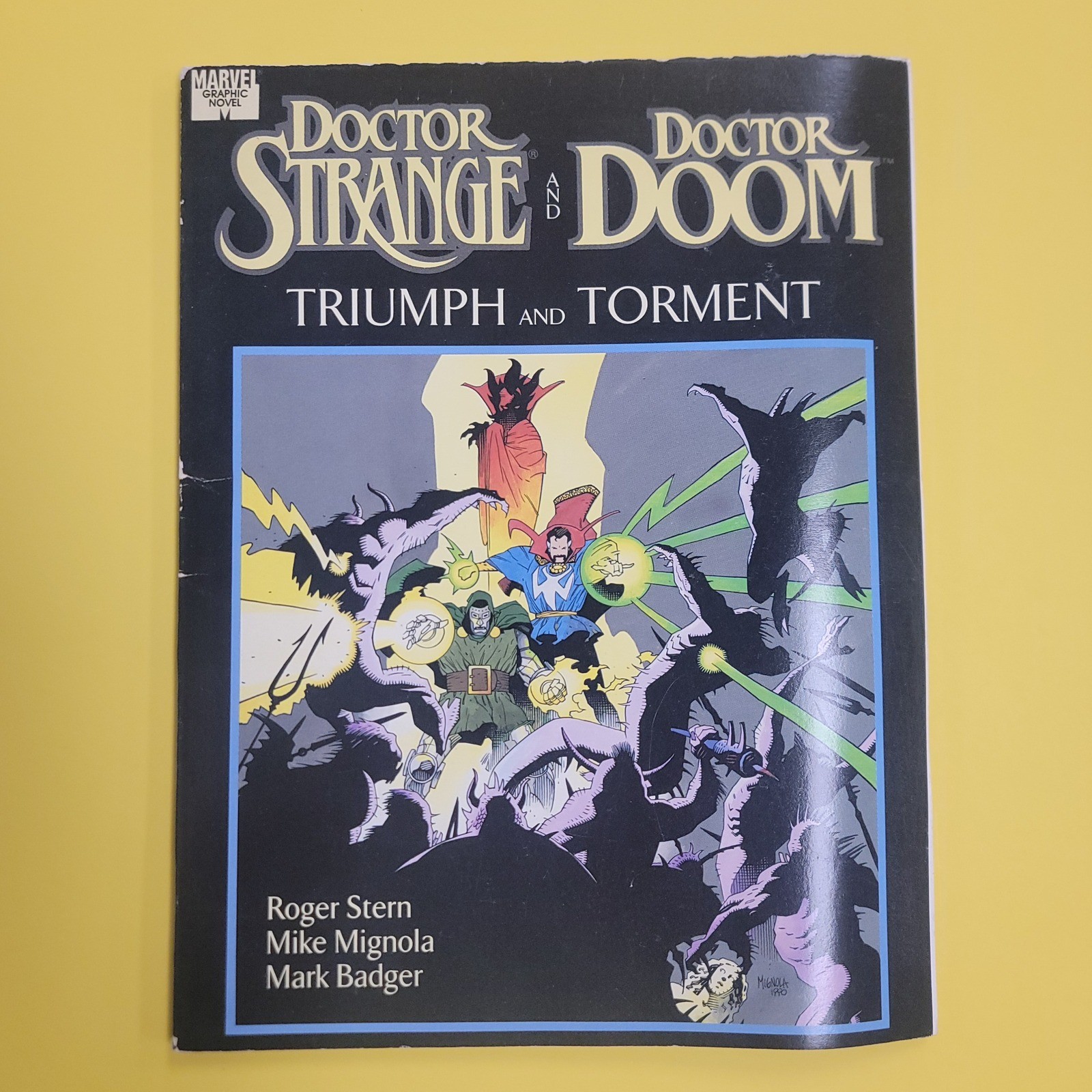Doctor Strange and Doctor Doom Triumph and Torment Marvel Graphic Novel (1989)