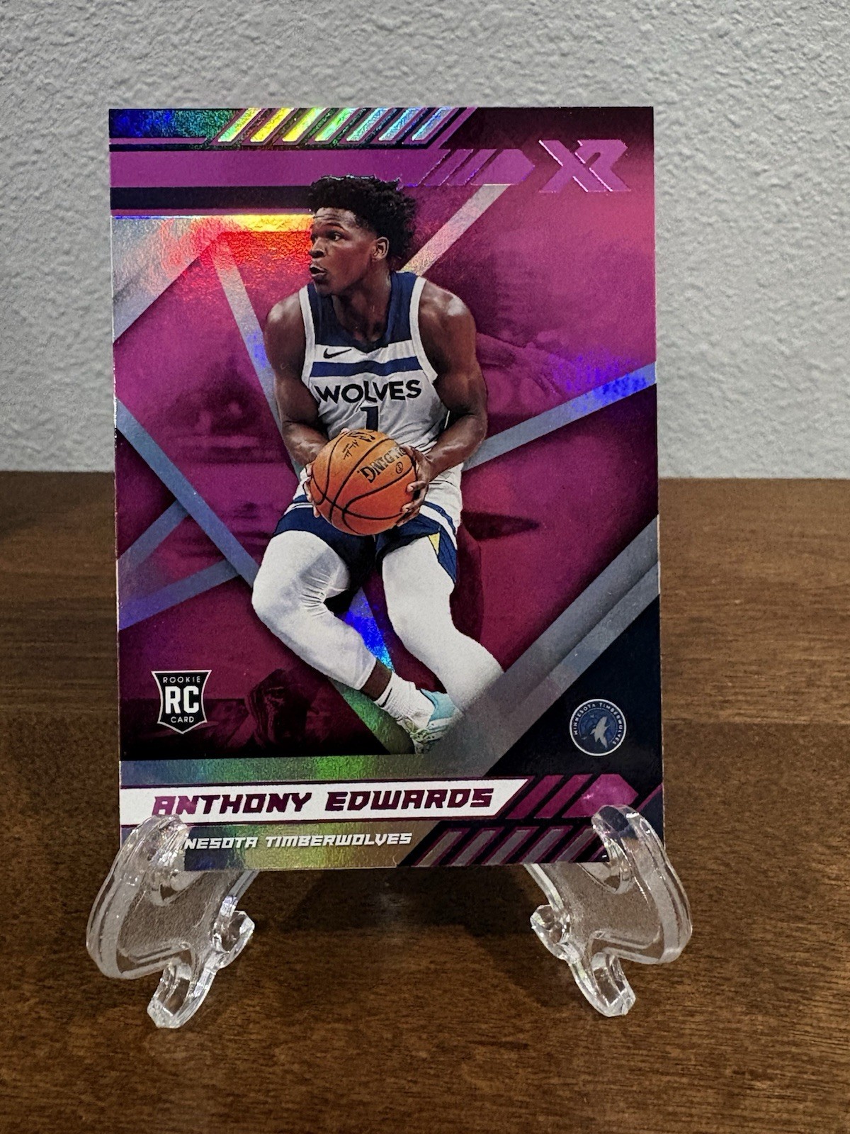 2020-21 Panini Chronicles - XR Anthony Edwards #295 Pink (RC) 2020-21 Panini Chronicles - XR Anthony Edwards #295 Pink (RC)