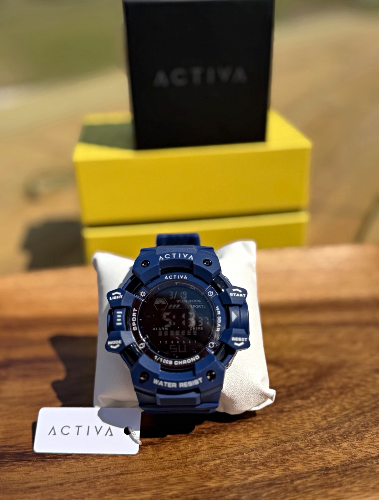 Activa x Invicta ACW8050-001 50mm Digital Watch Blue NEW Activa x Invicta ACW8050-001 50mm Digital Watch Blue NEW
