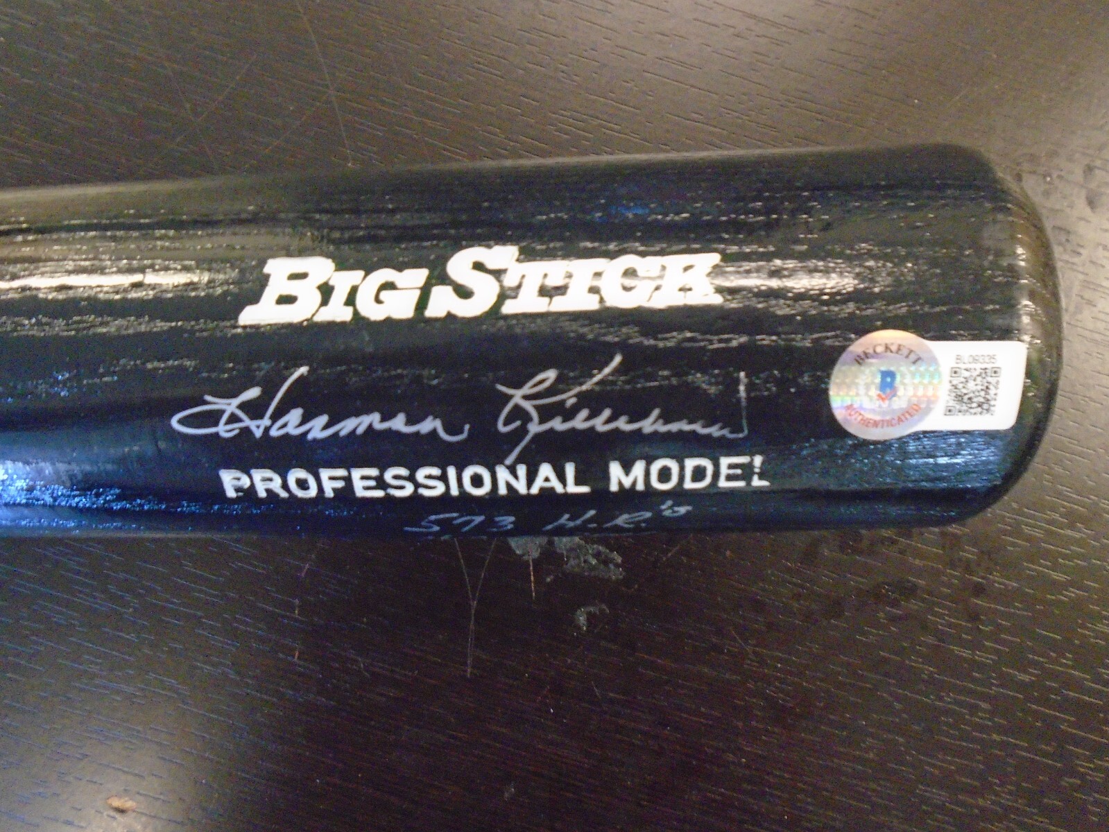 Harmon Killebrew Signed Rawlings Adirondack Big Stick Pro Model Bat 573HRS HOF84