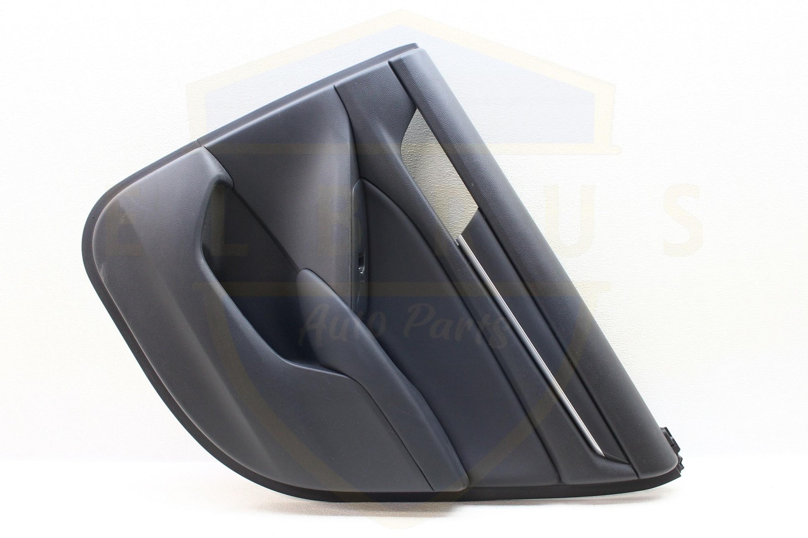 2018 HONDA ACCORD REAR PASSENGER RIGHT DOOR TRIM PANEL W/O ZELKOVA WOOD BLACK