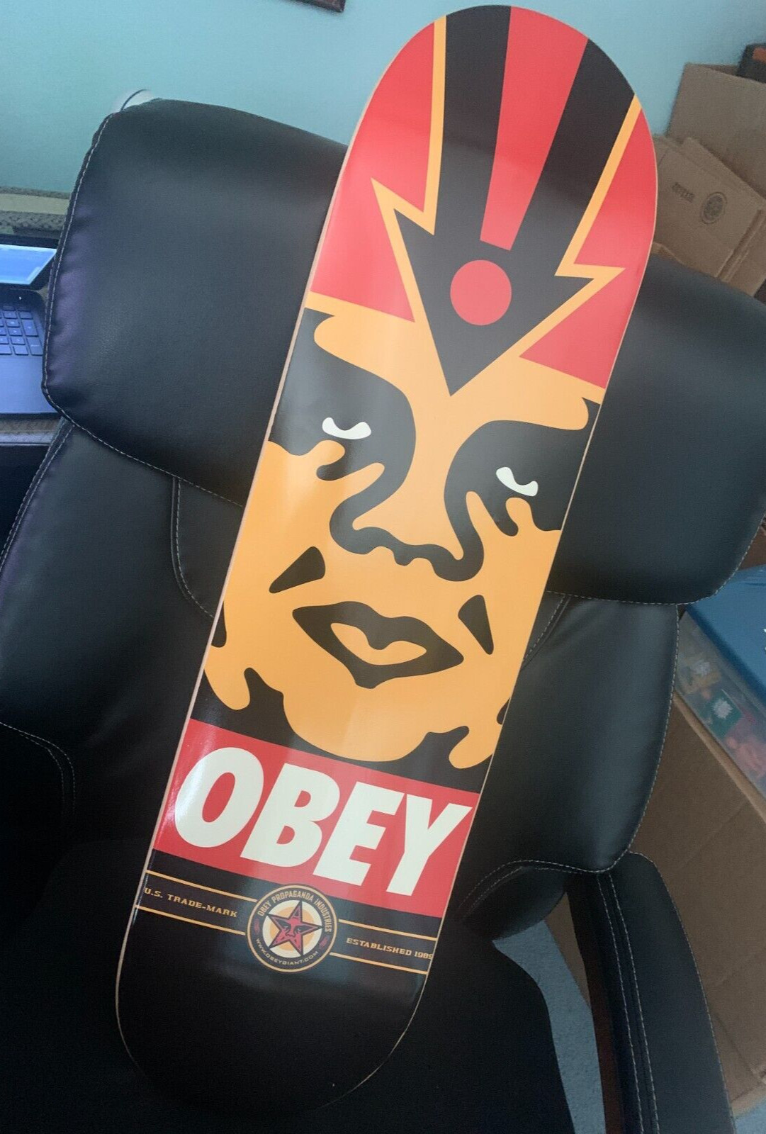 OBEY Giant Shepard Fairey Skateboard Deck OBEY Giant Shepard Fairey Skateboard Deck