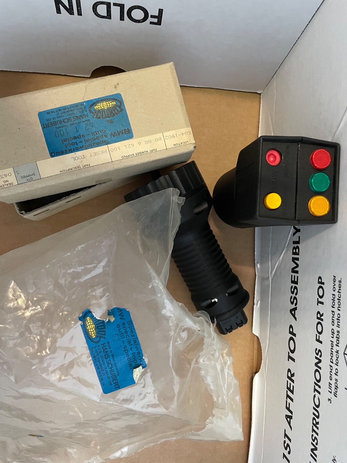 Vintage Bmw 62 1 100 Reset Tool For Oil & Service Lights Prior 1987