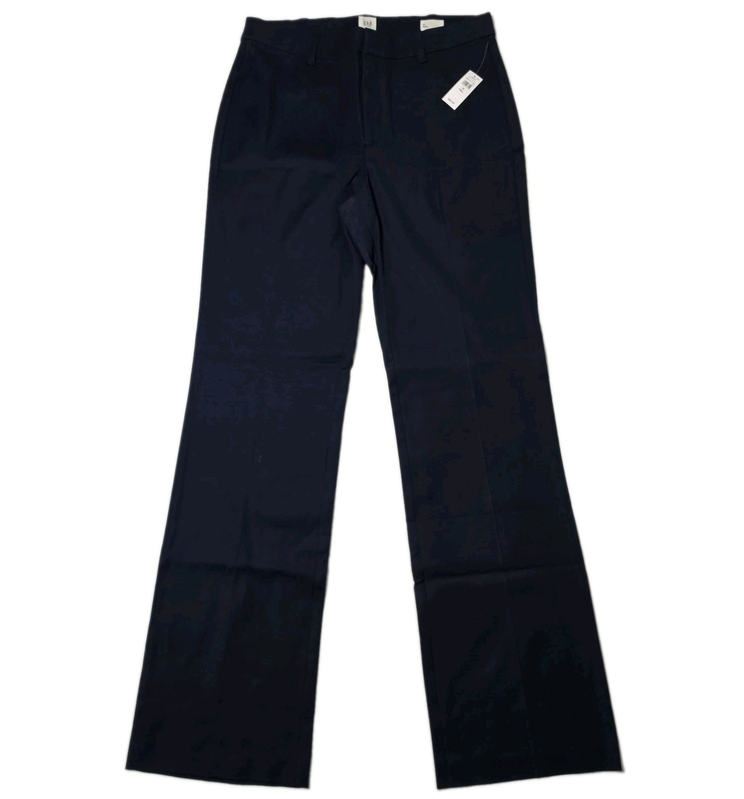 GAP Bi-Stretch Womens Pants Size 14 Tall Navy Blue Straight Leg NWT