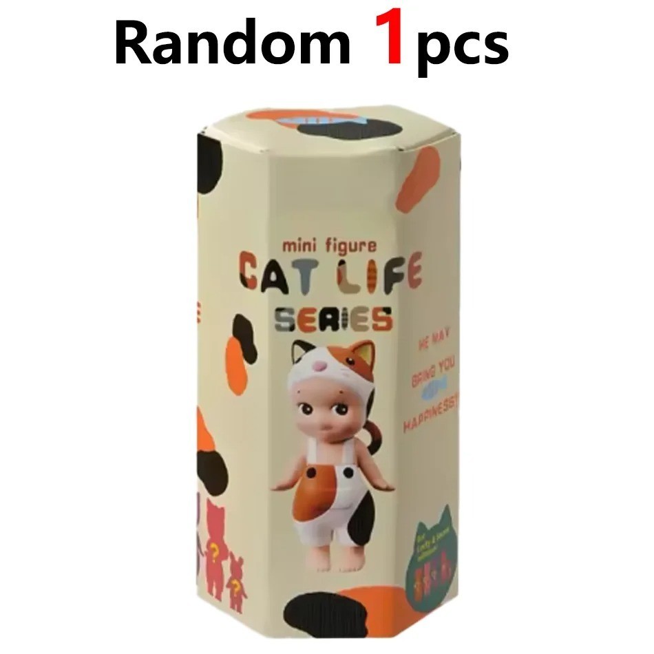Sonny Angel Cat Life Series Mini Figures - Confirmed Blind Box Figure