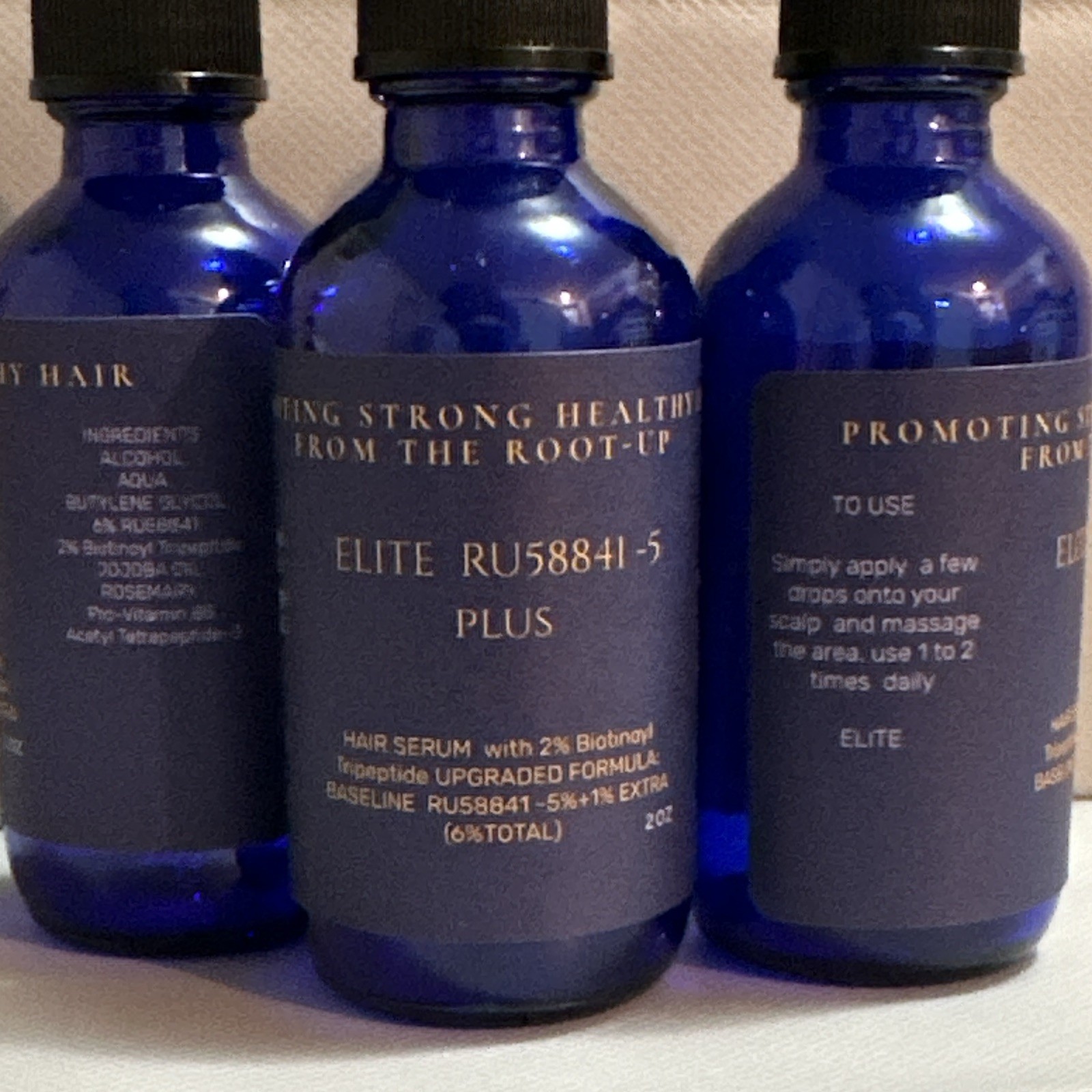 Elite RU58841-5 Plus Hair Serum 6% Elite RU58841-5 Plus Hair Serum 6%