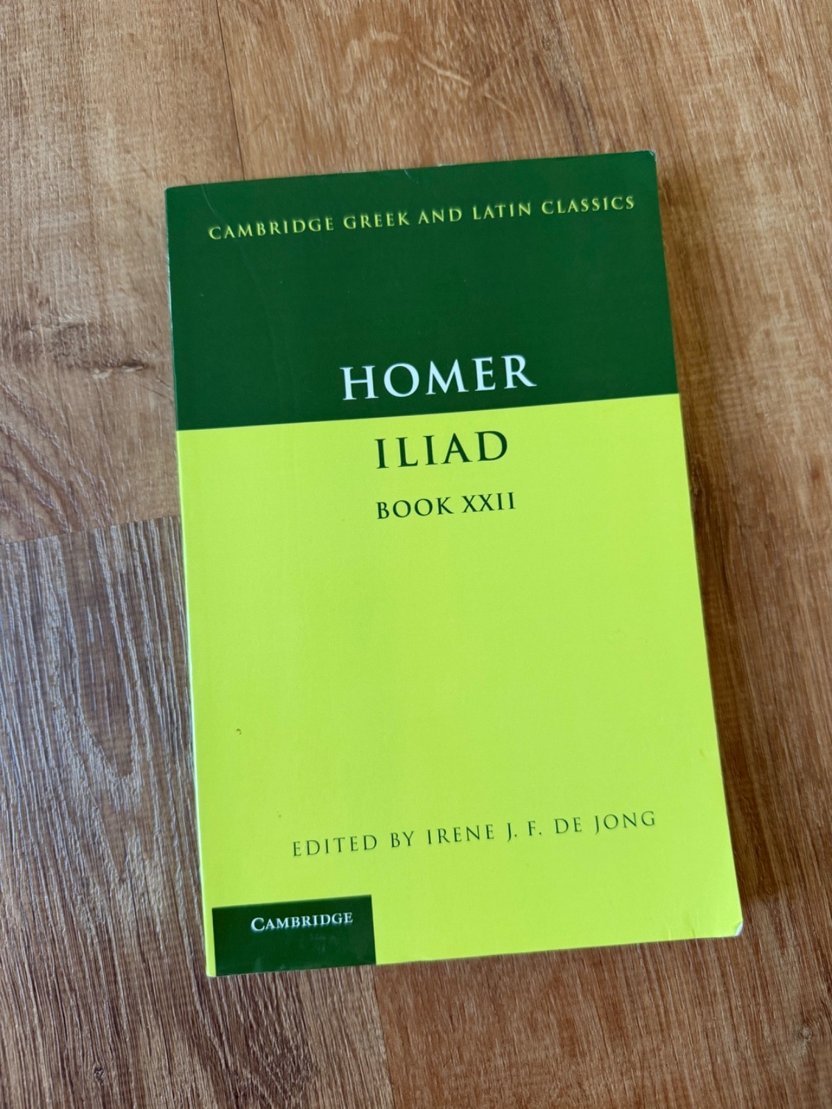 Homer: Iliad Book 22 by Homer (2012, Trade Paperback) Homer: Iliad Book 22 by Homer (2012, Trade Paperback)