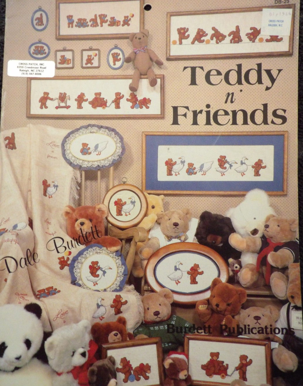 Teddy n’ Friends Cross Stitch Leaflet from Dale Burdett