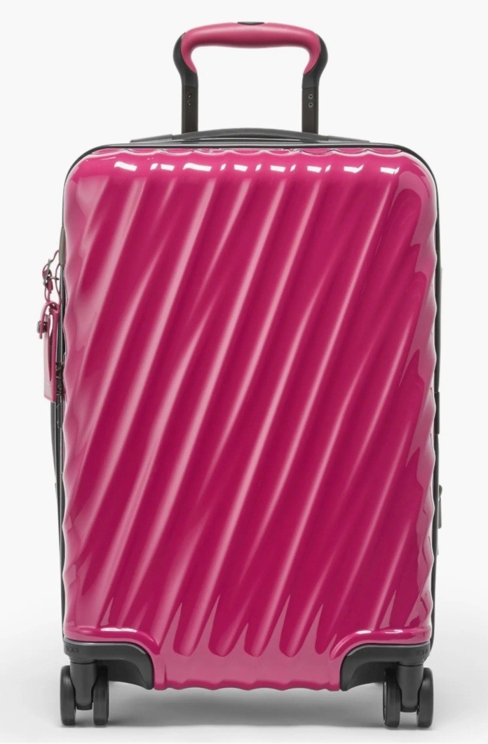 NWT TUMI 22-Inch International Spinner Carry-On Bagin Fuchsia $750.