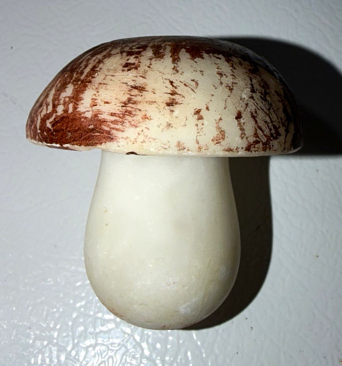 Rare Antique Stone/Alabaster Vegetable - Mushroom