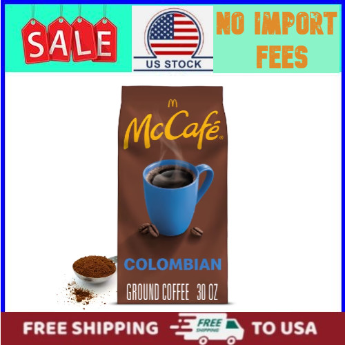 HOT DEAL McCafe Colombian, Medium Roast, Ground Coffee, 30 oz