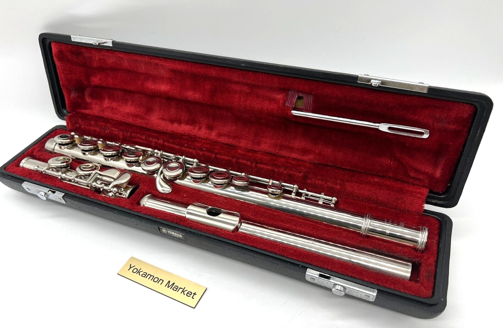 1DAY SHIP Yamaha Flute YFL-211 with E-mechanism VeryGood F/S