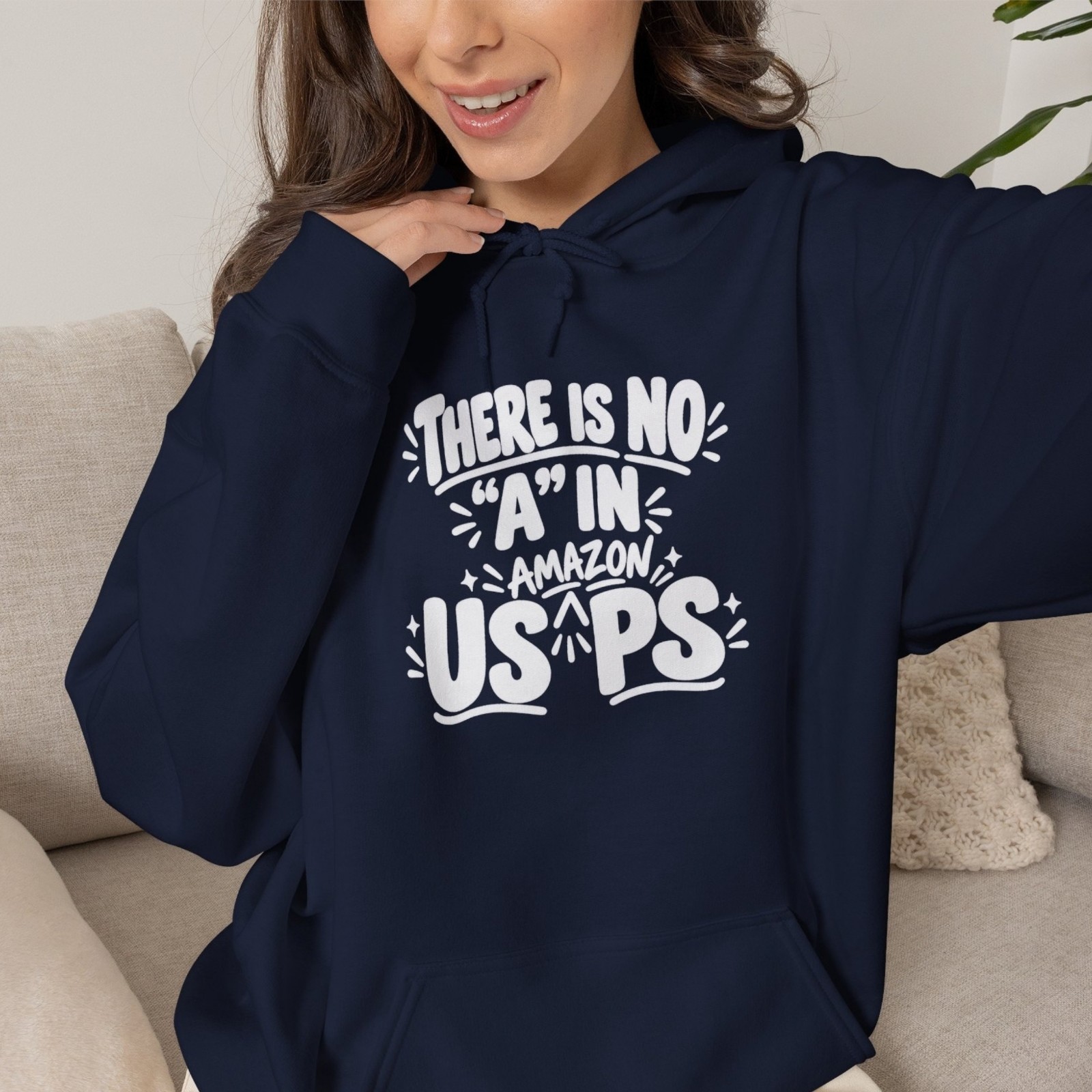 Funny USPS Hoodie Postal Sweatshirt Mail Carrier Gift Gildan 18500