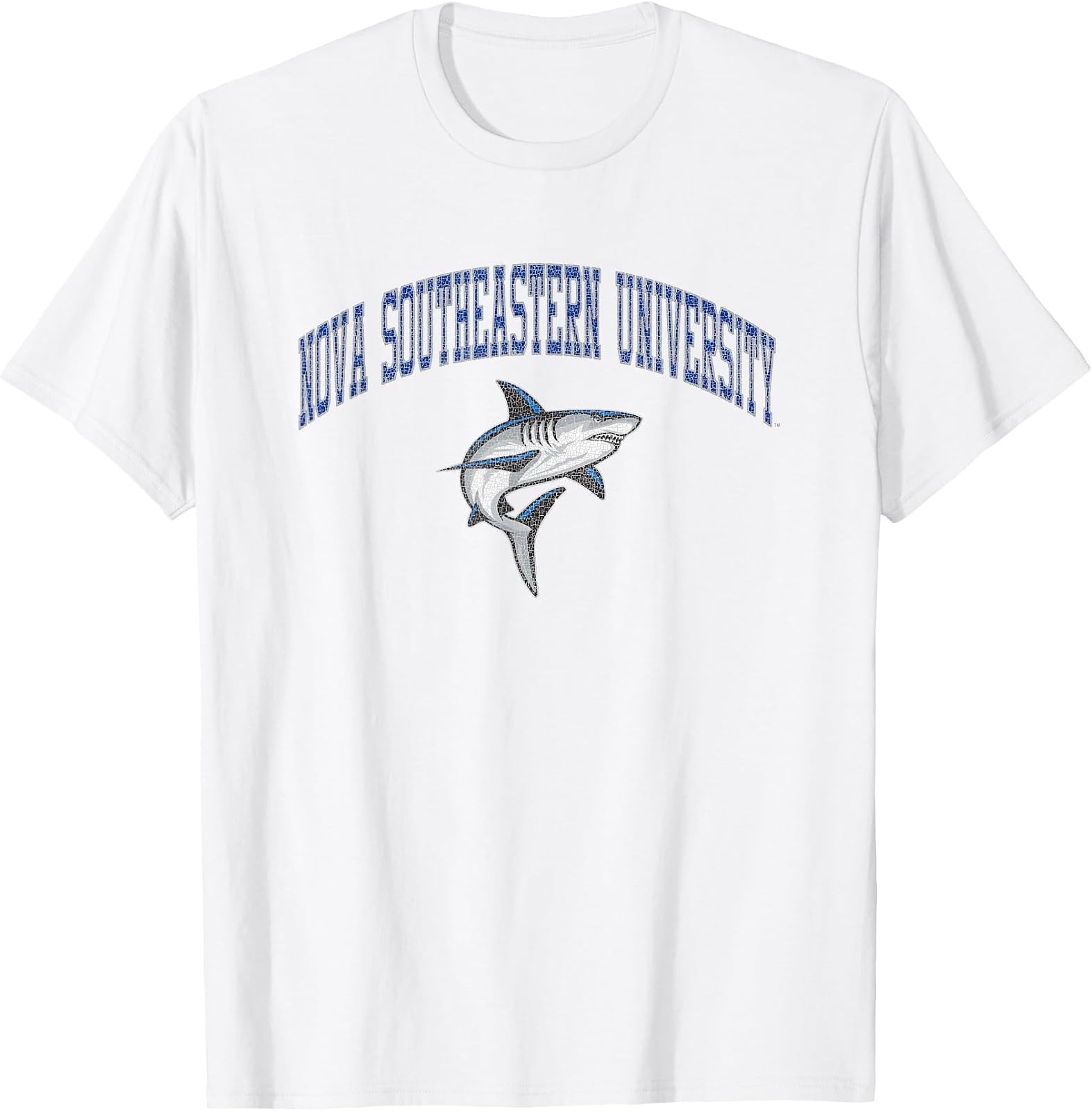 Sponsored Ad - Nova Southeastern Sharks Victory Vintage White T-Shirt