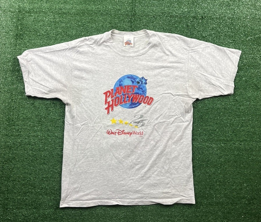 Vintage Planet Hollywood Walt Disney World T Shirt Size L Graphic USA 90s Vintage Planet Hollywood Walt Disney World T Shirt Size L Graphic USA 90s