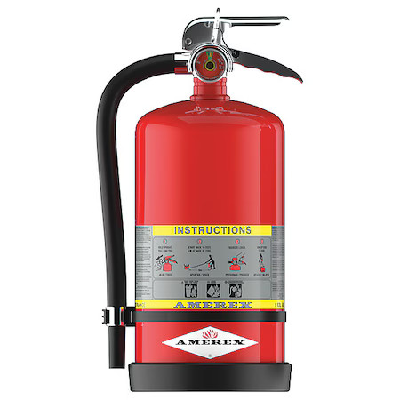 Amerex 790 Fire Extinguisher,  13.2 Lb Capacity,  Class Abc , Ul Rating2a:40B:C