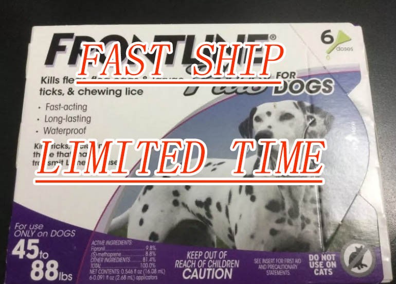 For Large Dogs 45-88Lbs ,6 DOSES ,BRAND NEW, SEALED,US Stock,Exp 2028+ For Large Dogs 45-88Lbs ,6 DOSES ,BRAND NEW, SEALED,US Stock,Exp 2028+