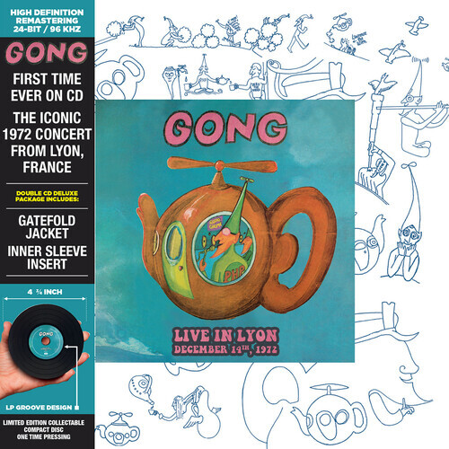 Gong - Live in Lyon 1972 [New CD] Ltd Ed, Deluxe Ed, Rmst, Special Ed, Special P