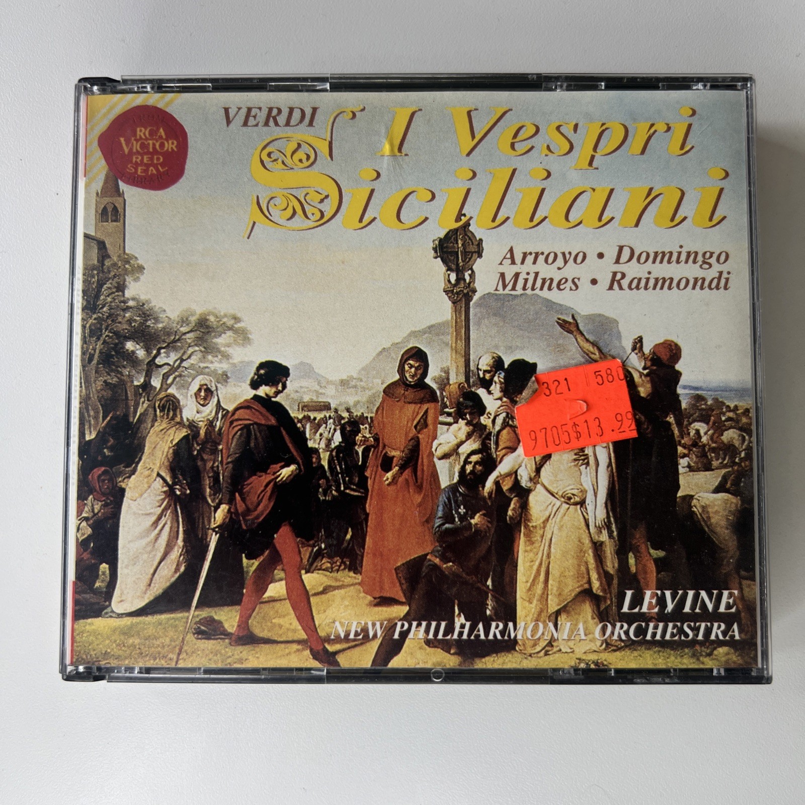 GIUSEPPE VERDI JAMES LEVINE NEW PHILHARMONIA - Verdi: I Vespri Siciliani - 3 CD GIUSEPPE VERDI JAMES LEVINE NEW PHILHARMONIA - Verdi: I Vespri Siciliani - 3 CD