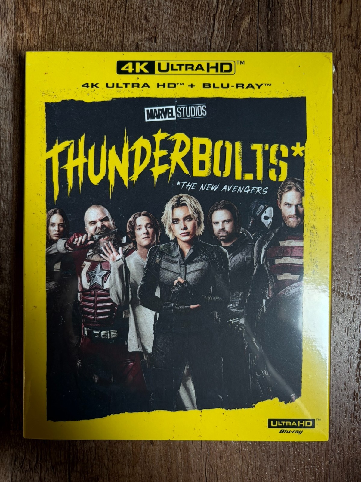 Thunderbolts* w. Slipcover (4K UHD + Blu-ray, 2025, EU Import, Region Free) NEW