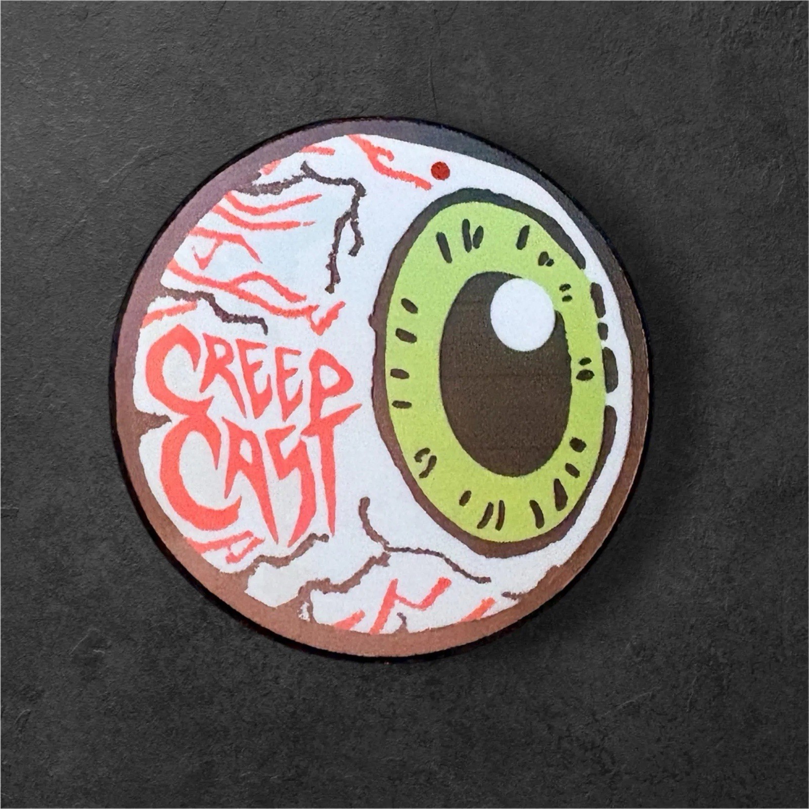 Creep Cast Eyeball Sticker| Wendigoon| Papa Meat| Creepy Pasta Stickers| Horror