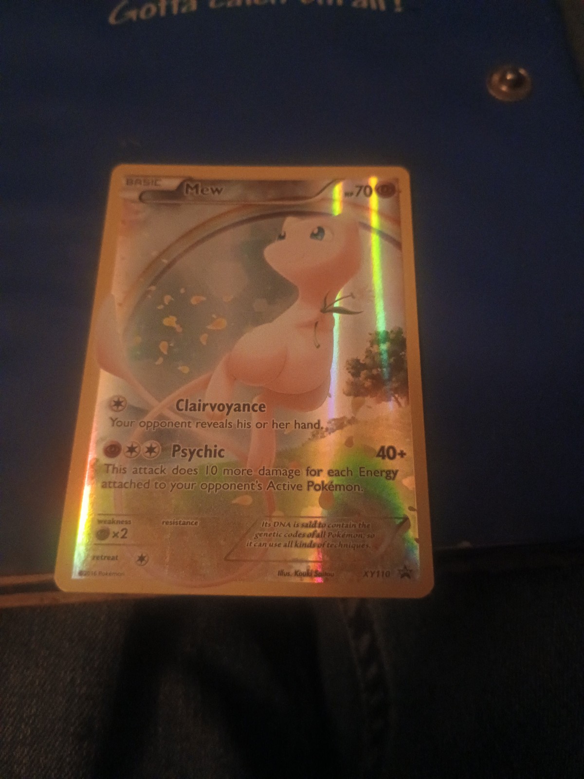 Mew XY110 XY Holo