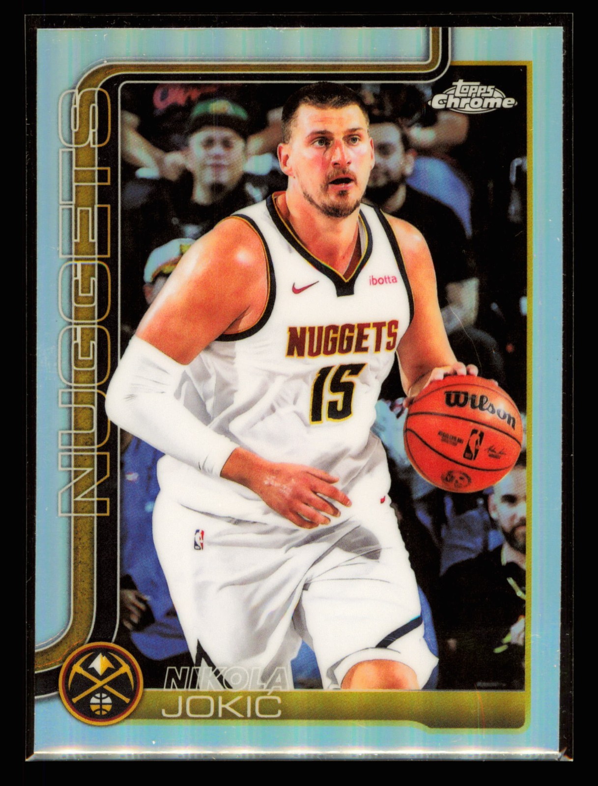 2025-26 Topps Chrome Nikola Jokic Refractor #25