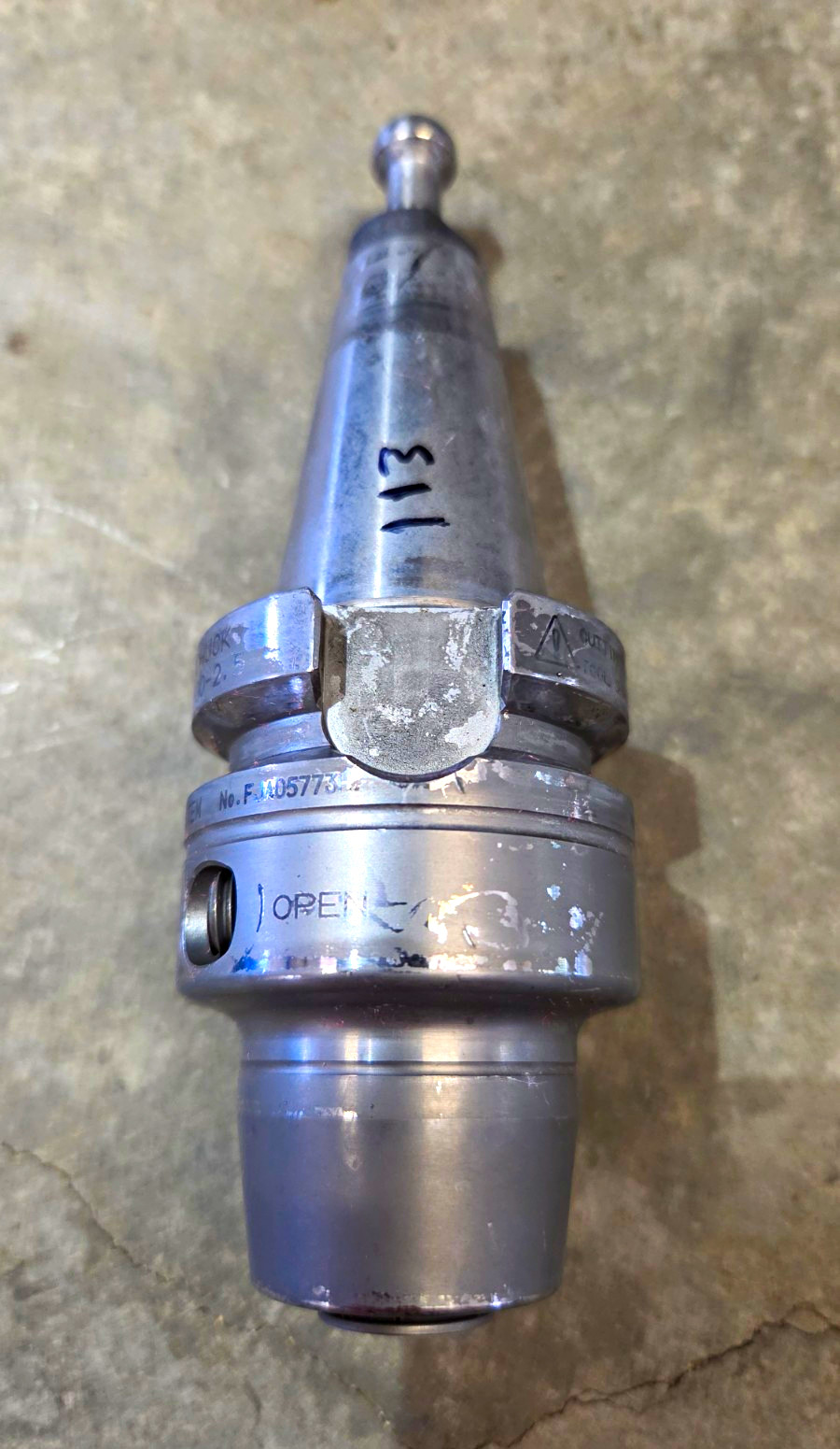 BT30 Big Daishowa BBT30-HDC.500-2.5 Hydraulic Tool Holder BT30 Big Daishowa BBT30-HDC.500-2.5 Hydraulic Tool Holder