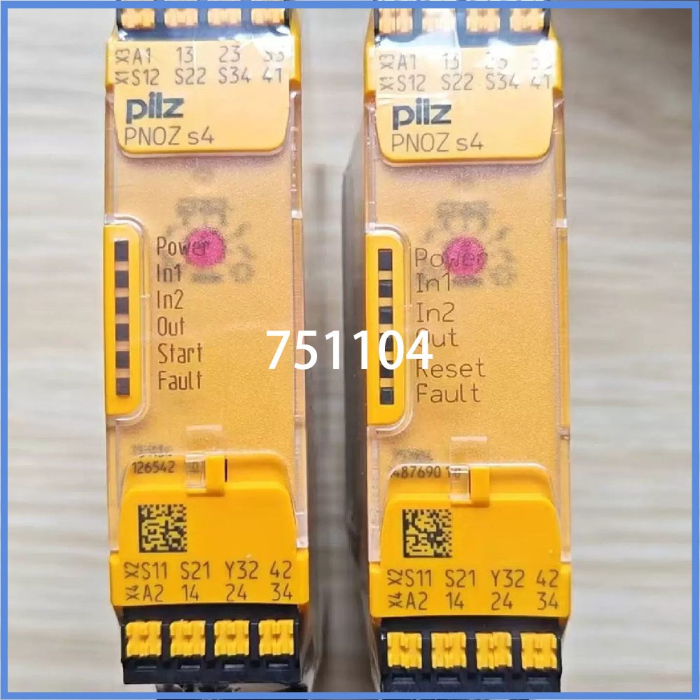 Original 751104 750104 751105 751111 24VDC PILZ Safety Relay Expedited Shipping Original 751104 750104 751105 751111 24VDC PILZ Safety Relay Expedited Shipping