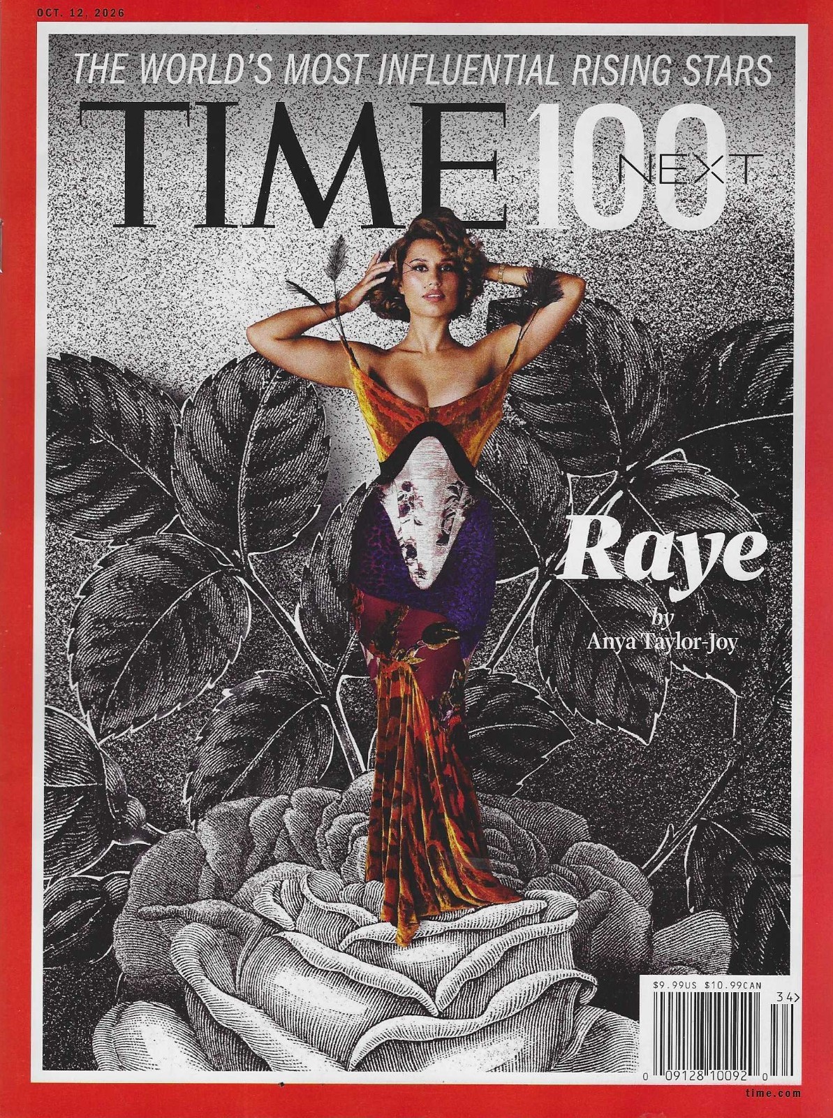 Time Magazine October 12th 2026: Raye singer Time Magazine October 12th 2026: Raye singer