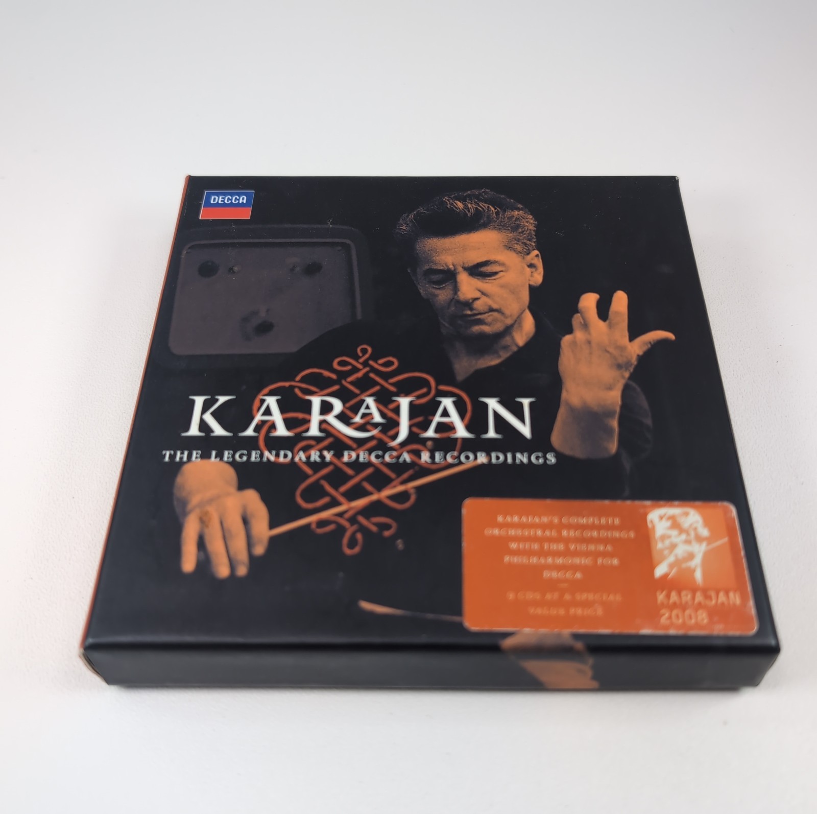 Herbert von Karajan Legendary Decca Recordings 9 CD Box Set VERY GOOD Condition Herbert von Karajan Legendary Decca Recordings 9 CD Box Set VERY GOOD Condition